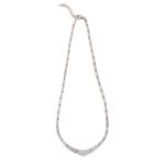 Blue Opal Necklace - Sterling Silver - Image 2
