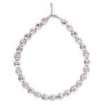 Spiral Necklace - Blue Opal 925 Sterling Silver - Image 2