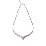 Meander - Blue opal silver necklace - Image 3