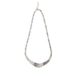Meander - Greek key Opal necklace - Image 4