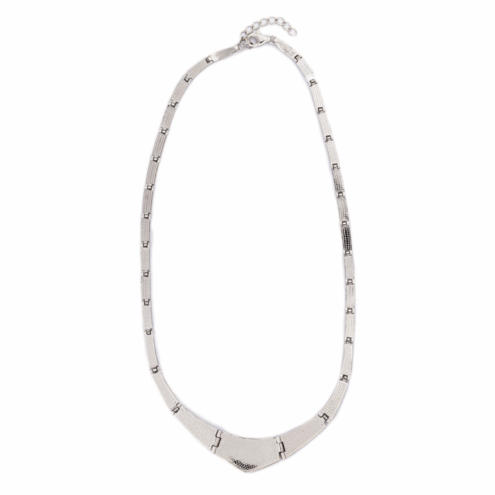 Blue Opal Necklace - Sterling Silver - Image 4