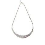Greek Key Blue Opal necklace - Image 4