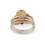 Multi Stone Ring - London Blue Topaz Amethyst Rhodolite Garnet - Image 3