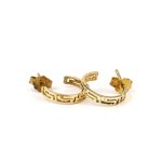 Meander Hoop Earrings - 14K Gold - Image 4