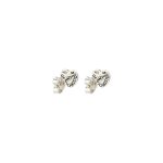 Gerochristo - Kallisto tiny heart stud earrings in sterling silver - Image 3