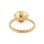 Sterling Silver Gold Plated Rubinite Ring - Image 3