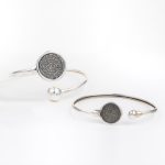 Phaistos Disc Hinge Bracelet - 925 Sterling Silver - Image 4
