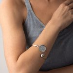 Phaistos Disc Hinge Bracelet - 925 Sterling Silver - Image 2