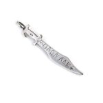 Spartan Sword Pendant - Sterling Silver - Image 2