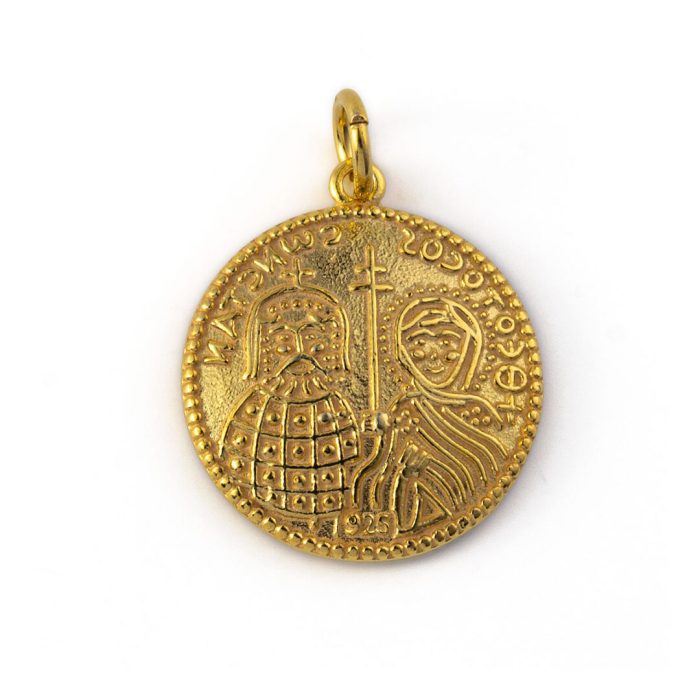 Constantinato Pendant - 925 Sterling Silver and Gold Plated - Image 4