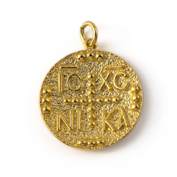 Constantinato Pendant - 925 Sterling Silver and Gold Plated - Image 5