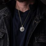Sterling Silver Pegasus Gold Pendant - Image 2