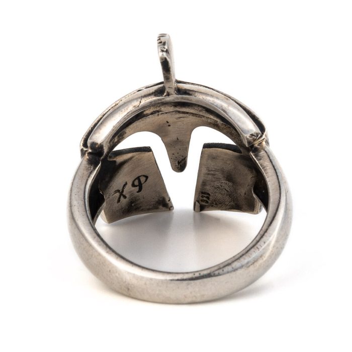 Spartan Helmet Ring - 925 Sterling Silver - Image 3