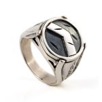 Spartan Shield Ring - 925 Sterling Silver - Image 2