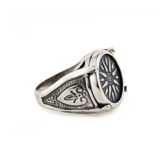 Vergina Sun Ring - 925 Sterling Silver - Image 2