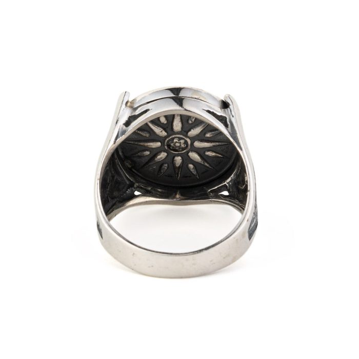 Vergina Sun Ring - 925 Sterling Silver - Image 3