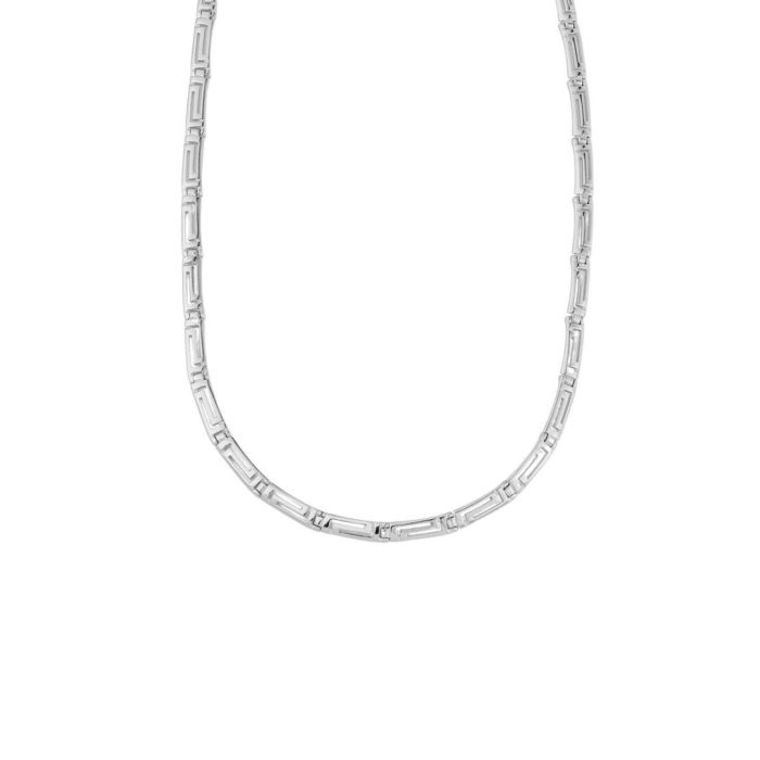Greek Key Meander Necklace - 925 Sterling Silver - Image 4