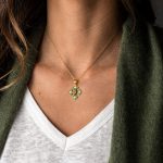 18K Gold Enamel Byzantine Ruby Cross - Image 4