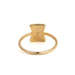 9K Gold Ring with Zircon - Image 2