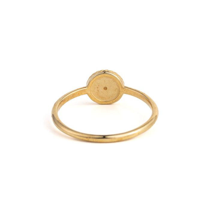 Zircon Gold Ring - 9K - Image 2