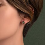Goddess Athena Coin Earrings - 14K Gold and Sterling Silver - Image 4