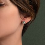 Goddess Athena Coin Earrings - 14K Gold and Sterling Silver - Image 2