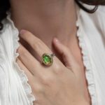 Byzantine Ring with Amethyst Doublet Stone - Image 2