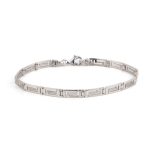 Meander Link Bracelet – 925 Sterling Silver