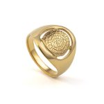 Gold Plated Phaistos Ring - Image 2
