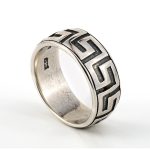 Meander Ring in Sterling Silver - Image 2