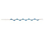 Sterling Silver Blue Opal Bracelet - Image 3