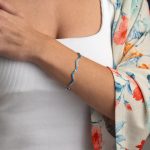Sterling Silver Blue Opal Bracelet - Image 2