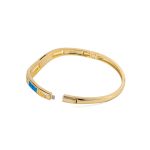Meander Opal Bangle Bracelet - 925 Sterling Silver - Image 6