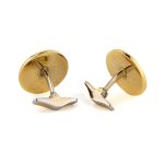 Alexander the Great Coin Cufflinks – 925 Sterling Silver and Gold Plated - Image 2