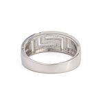Greek Key Opal Ring – Sterling Silver 925 - Image 3