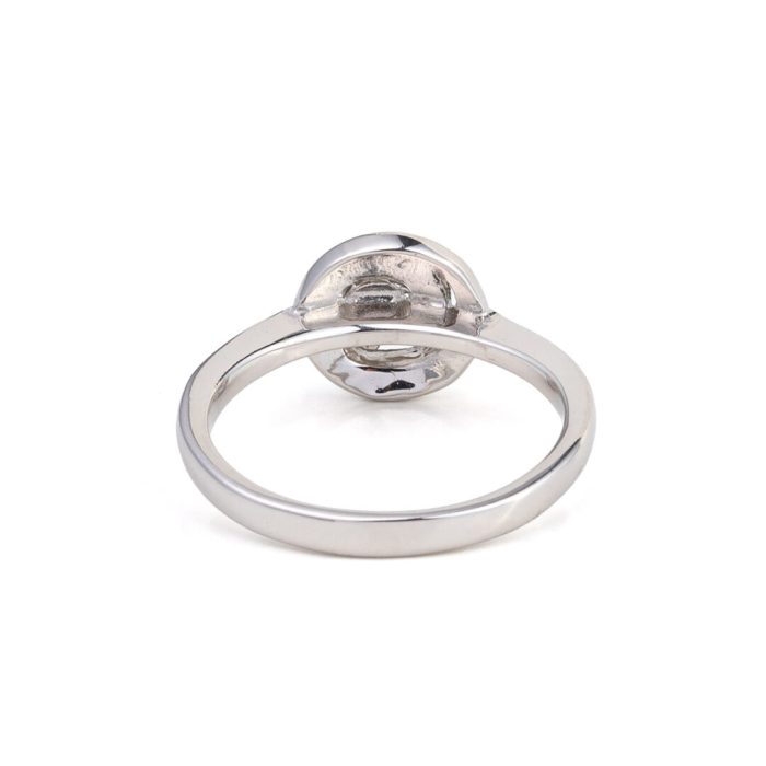 Spiral Ring Blue Opal 925 Sterling Silver - Image 3