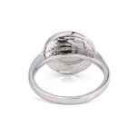 Spiral Opal Ring - Sterling Silver - Image 3