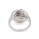 Spiral Opal Ring - Sterling Silver 925 - Image 3