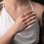 Leaf Opal Ring – Sterling Silver 925 - Image 2