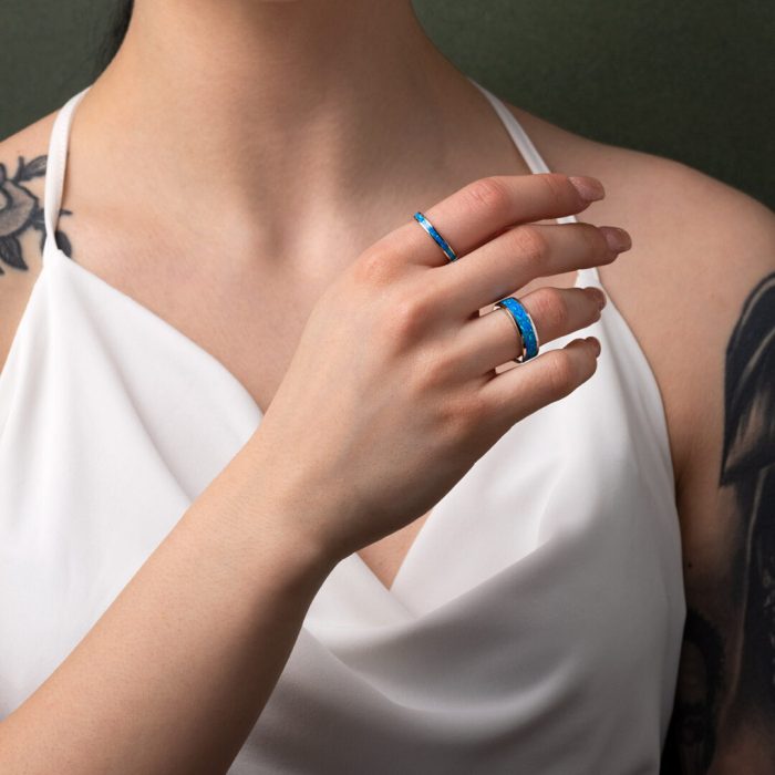 Opal Ring – 925 Sterling Silver - Image 2