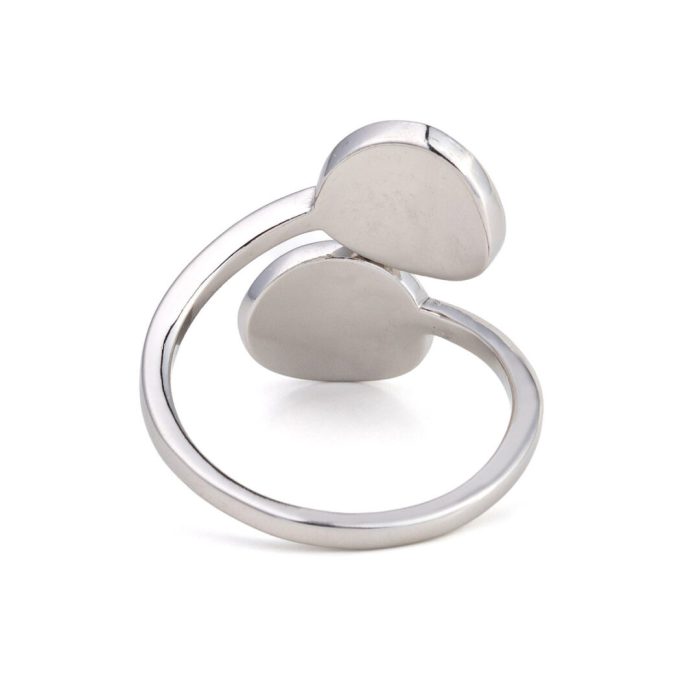Phaistos Disc Blue Opal Ring – 925 Sterling Silver - Image 3