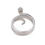 Snake Blue Opal Ring – 925 Sterling Silver - Image 3