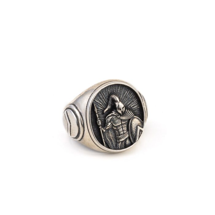 Spartan Warrior Ring - 925 Sterling Silver - Image 1