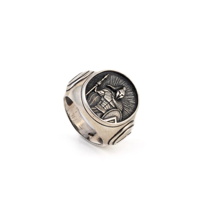 Spartan Warrior Ring - 925 Sterling Silver - Image 2