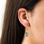 Alexander the Great Coin Earrings - 925 Sterling Silver