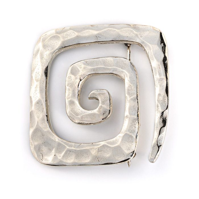 Meander Brooch - Sterling Silver - Image 5
