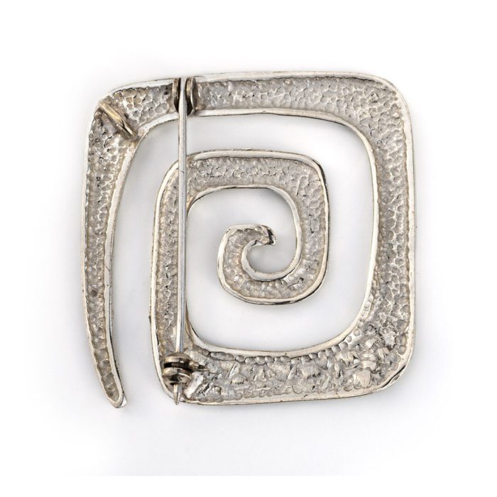 Meander Brooch - Sterling Silver - Image 2