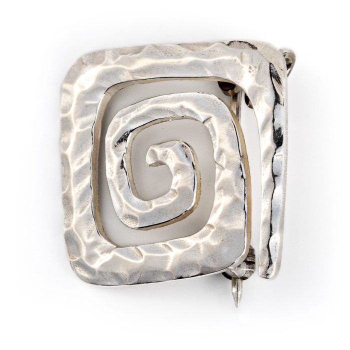 Meander Brooch - Sterling Silver - Image 3