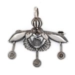 Malia bees pendant and brooch in sterling silver - Image 3