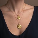 Medusa Pendant - Gold Plated Pendant - Image 2